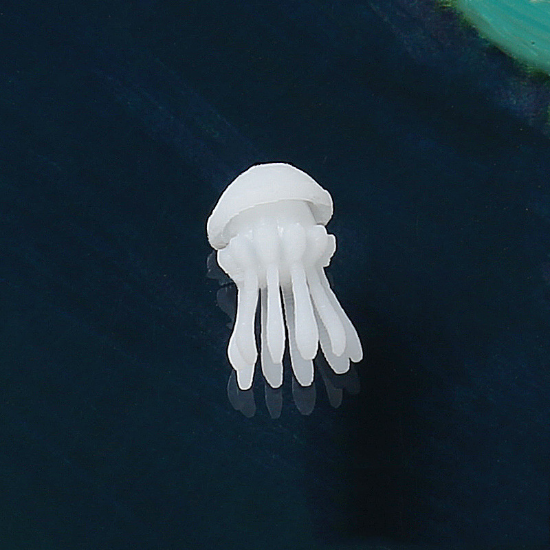 3D Mini Jellyfish Model of DIY Crystal Gutta Percha Marine Filler