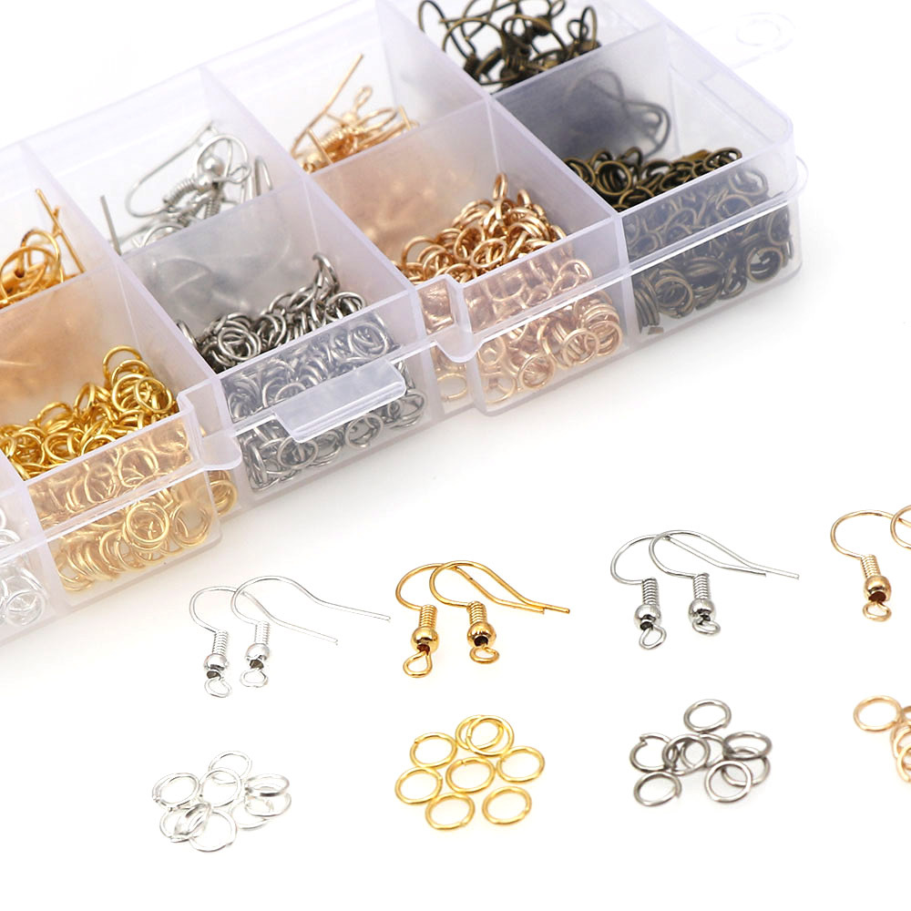 Hot Pin Ear Hook Single Ring Earring DIY Material Hand Accessories