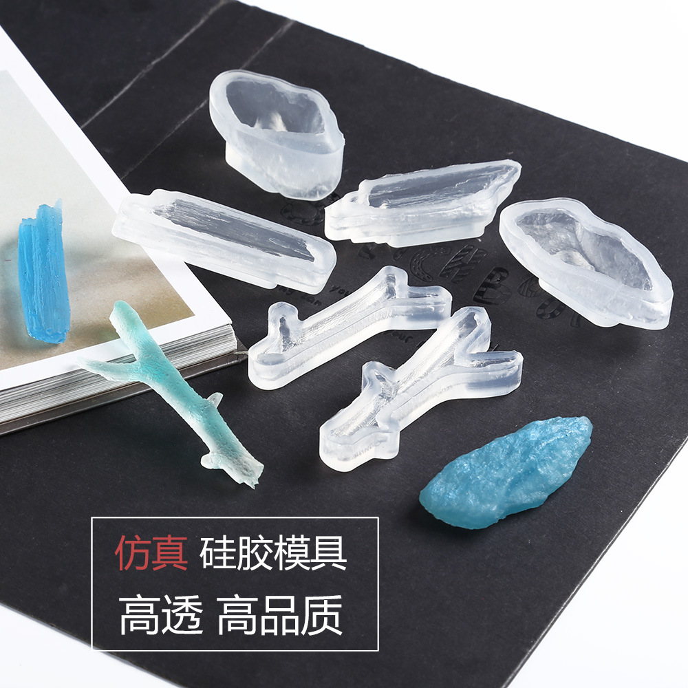 Stone, wood, silica gel mold, crystal drop glue, dry flower, escort flower, fragrant wax piece, gypsum mold, mobile phone case Article number: Oth-016
