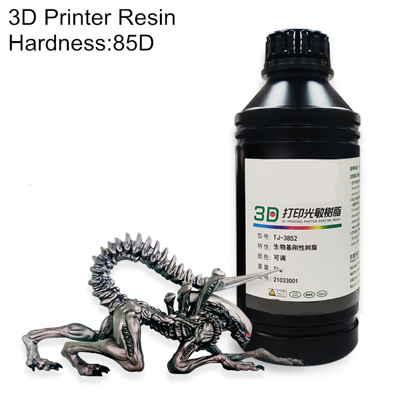 3D Printing Consumables Photosensitive Resin LCD DLP Machine Commonly Used High Precision Liquid Rigid Light Curing Resin TJ-3852