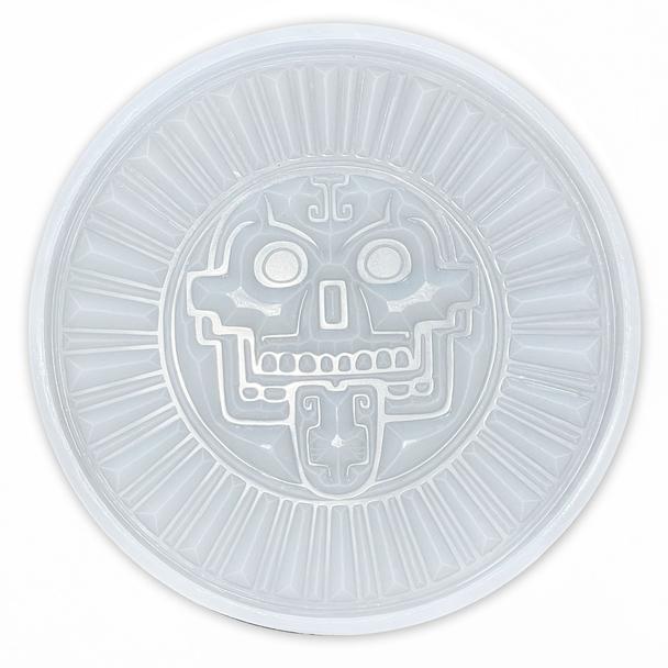 Resin Art Mold - Aztec God Mictlantecuhtli 13x3/4