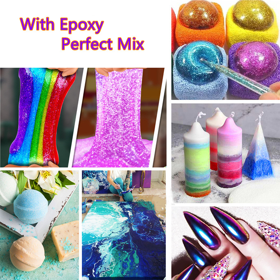 Chameleon Nail Pigment Spray Paint Epoxy Resin Color Shift Chameleon Mica Powder