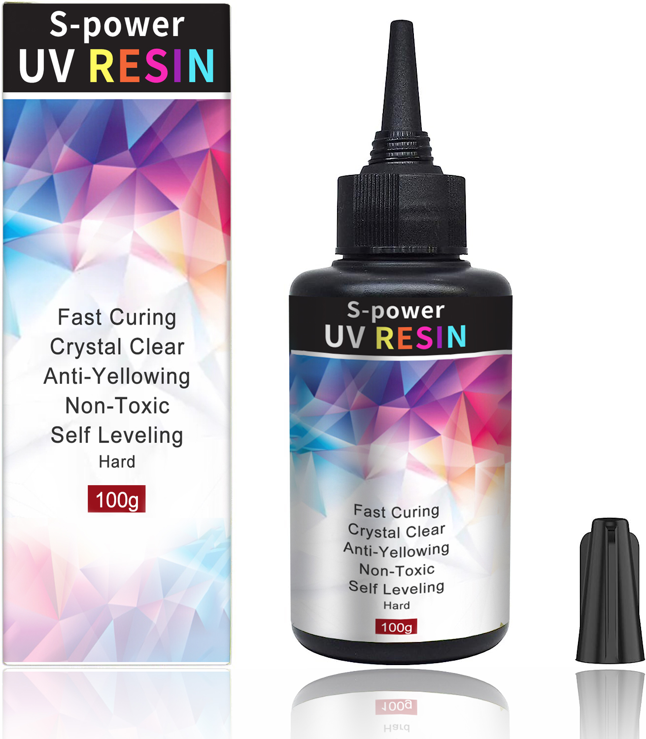 Crystal Clear Hard Ultraviolet Curing Epoxy Resin for DIY Jewelry Making UV Glue Solar Cure Sunlight Activated Resin 5kg