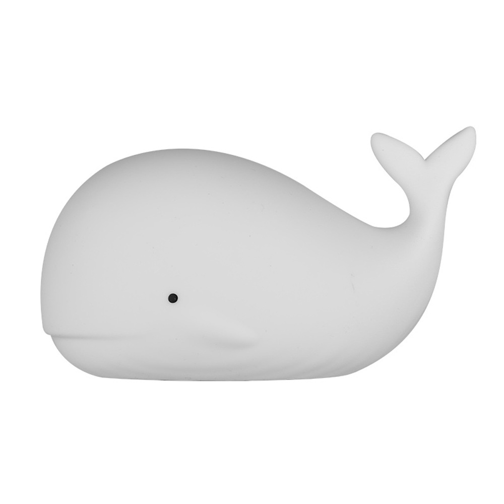 Creative Cute Whale Night Light Dolphin Pat Light Color Changing Charging Bff Girlfriend Christmas Birthday Gift